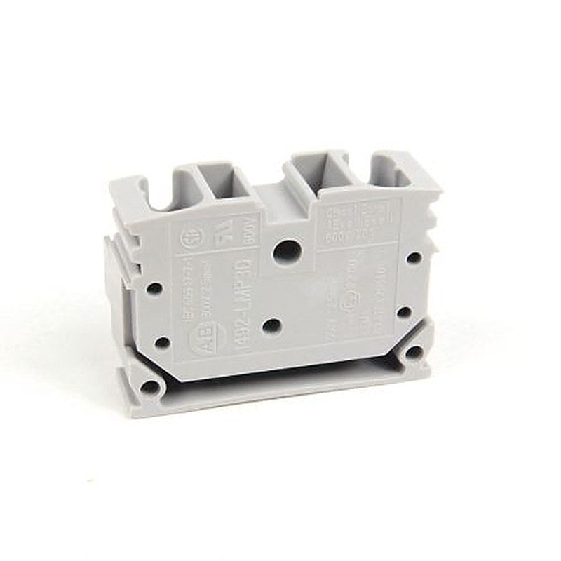 Allen Bradley 1492-LMP3QE 1492 Series DIN Rail Terminal Block Grey, 2.5mm², Solder