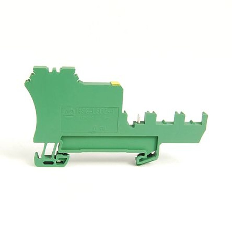 Allen Bradley 1492-LSG2-4 1492 Series DIN Rail Terminal Block Green, Yellow, 1.5mm², Spring Clamp