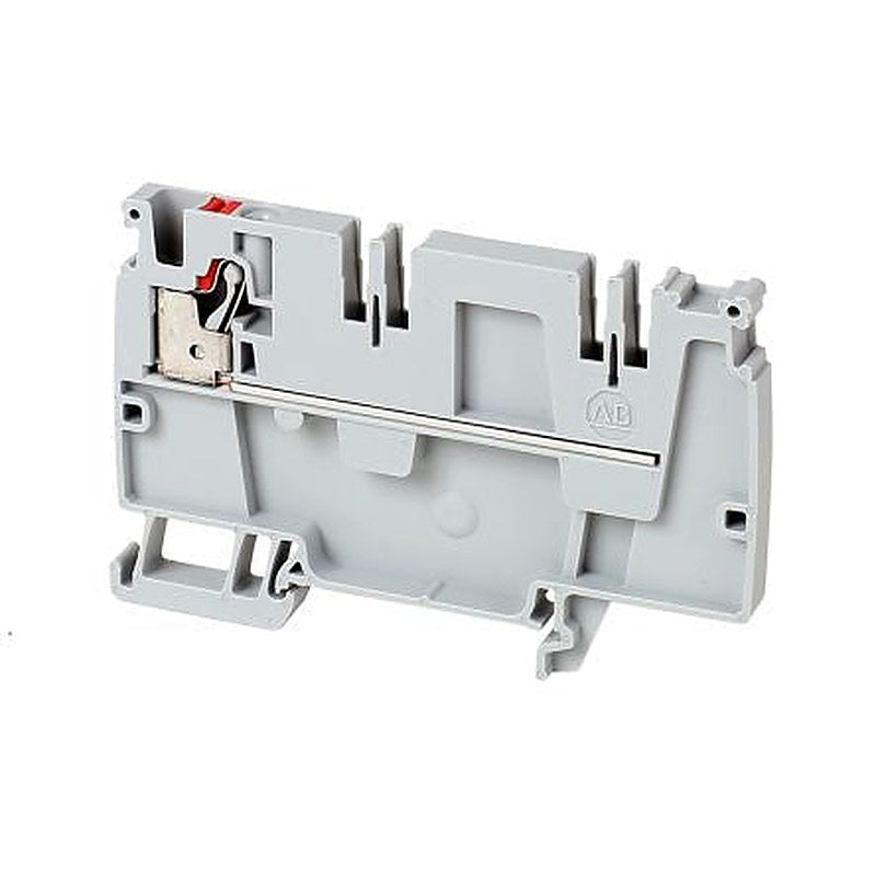 Allen Bradley 1492-P10PD4S-1RE 1492-P Series DIN Rail Terminal Block Grey, 10mm², Push-in, ATEX