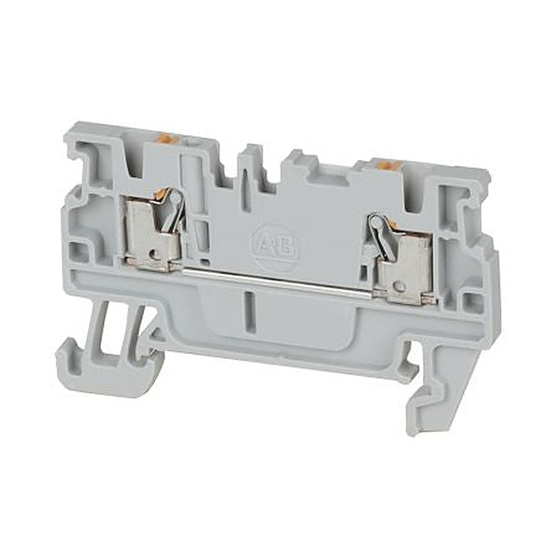 Allen Bradley 1492-P2-OR 1492-P Series DIN Rail Terminal Block Orange, 1.5mm², 1-Level, Push-in, ATEX
