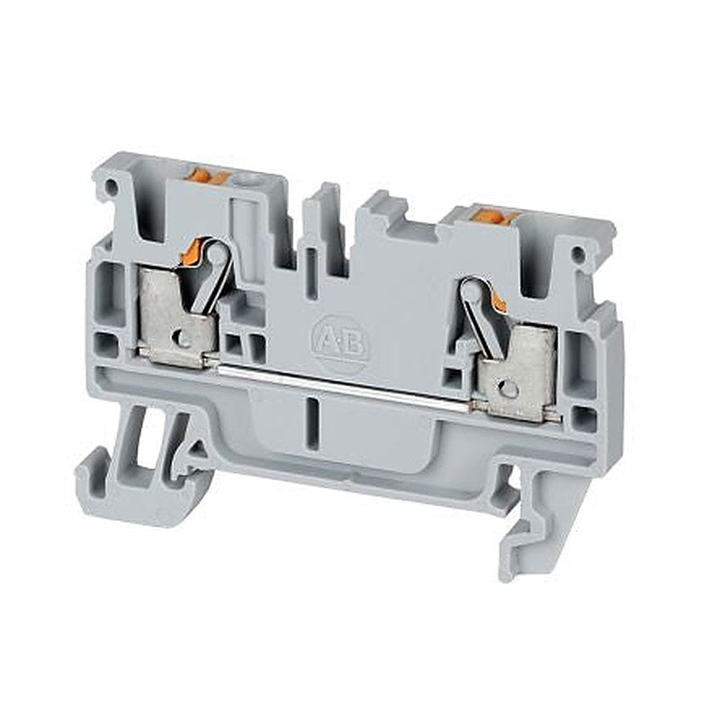 Allen Bradley 1492-P3 1492-P Series DIN Rail Terminal Block Grey, 2.5mm², 1-Level, Push-in, ATEX