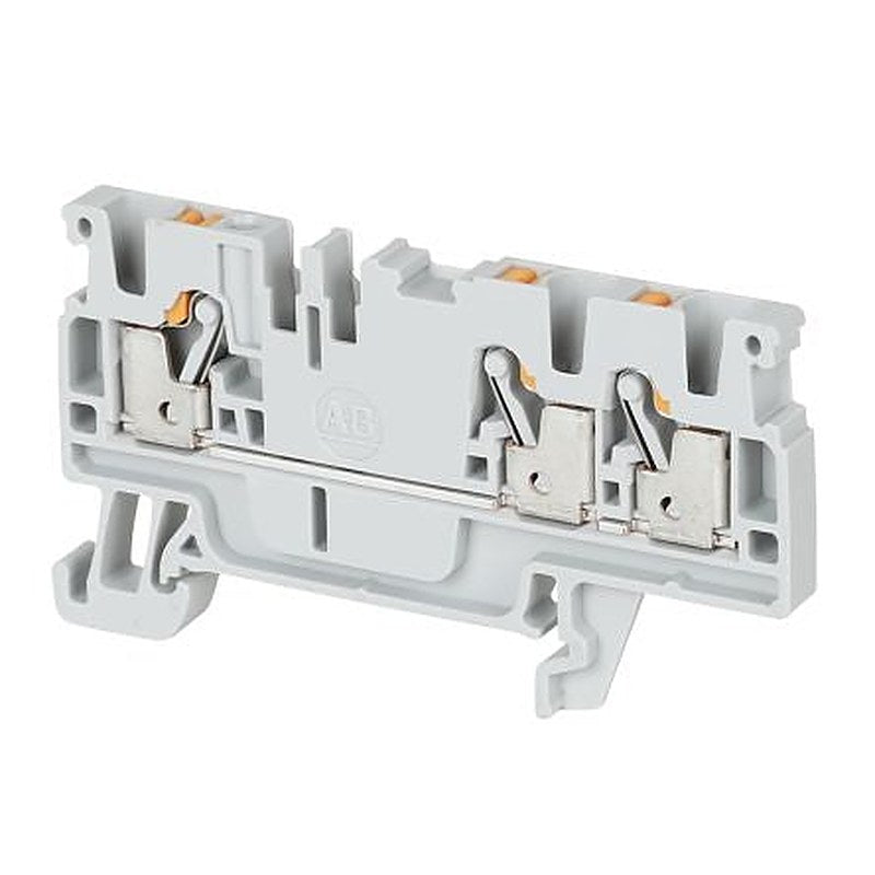 Allen Bradley 1492-P3T-B 1492-P Series Feed Through Terminal Block Blue, 2.5mm²