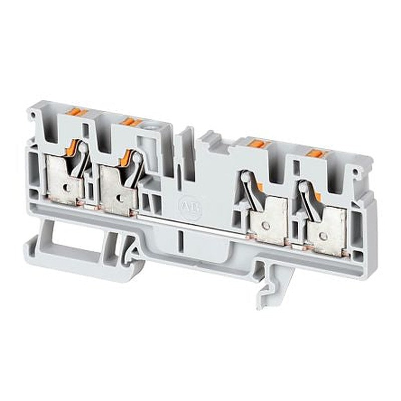 Allen Bradley 1492-P4Q-B 1492-P Series Feed Through Terminal Block Blue, 4mm², 1-Level