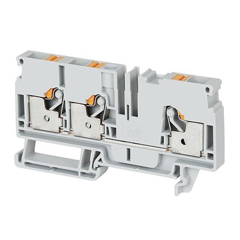 Allen Bradley 1492-P4T-W 1492-P Series Feed Through Terminal Block White, 4mm², 1-Level