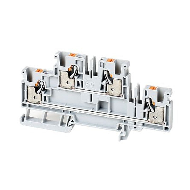 Allen Bradley 1492-PD4-BL 1492-P Series Feed Through Terminal Block Black, 4mm², Push-in