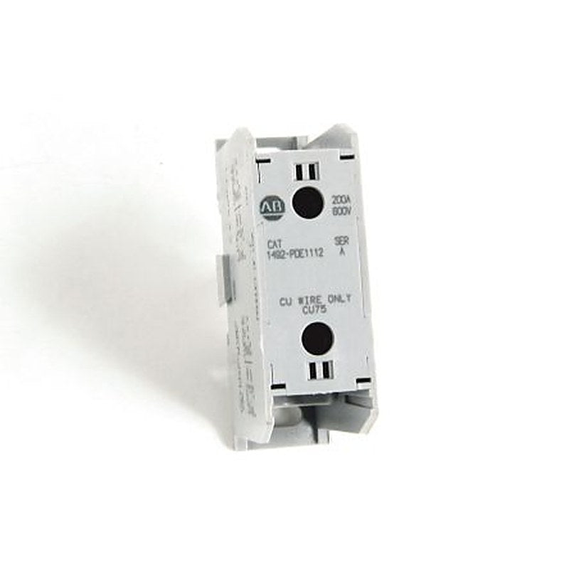 Allen Bradley Distribution Block, 1 Way, 600V, 200A, White