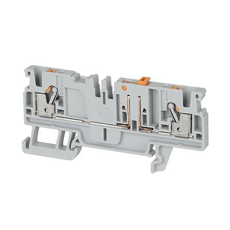 Allen Bradley 1492-PKD3 1492-P Series Feed Through Terminal Block Grey, 2.5mm², 1-Level, Push-in