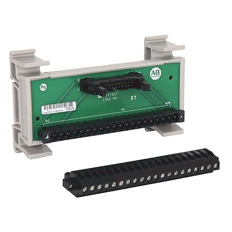 Allen Bradley 1492 Series 20-Contact Female Interface Module, D-Shell Connector, DIN Rail, 12A