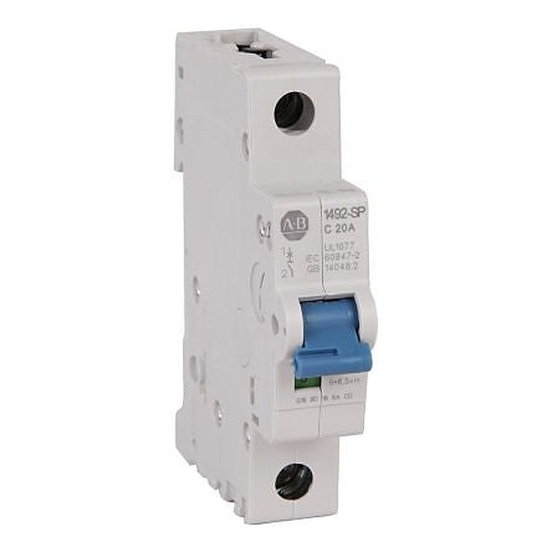 Allen Bradley 1492-SP 1492-SPM Miniature Circuit Breaker, 1-Pole, 13A, Type D, 240V ac AC, 62.5 V dc DC, 15 kA Breaking