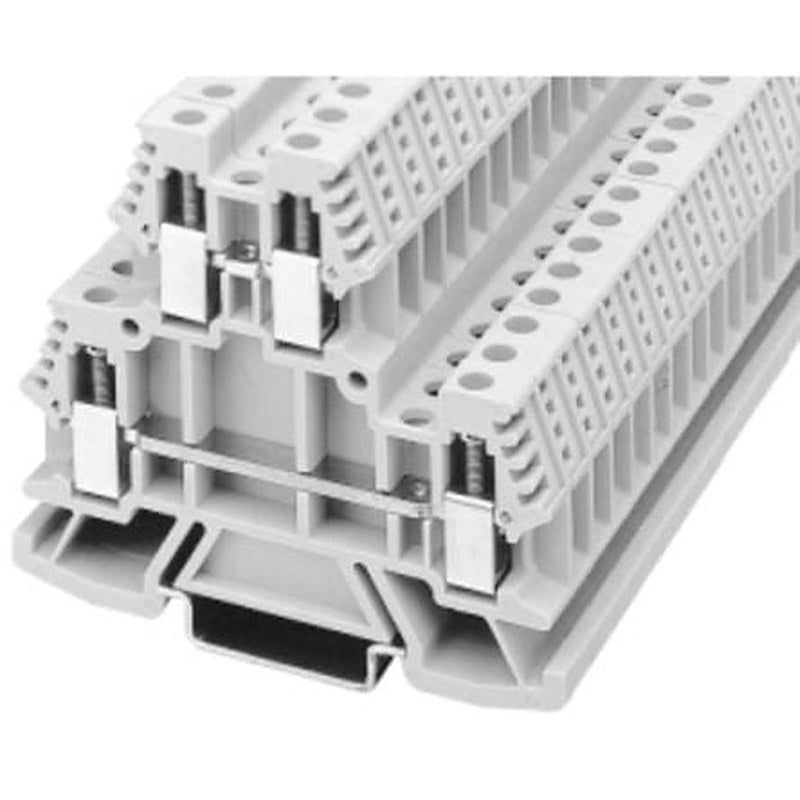 Allen Bradley 1492-WD6 1492-W Series Feed Through Terminal Block Grey, 6mm², Screw