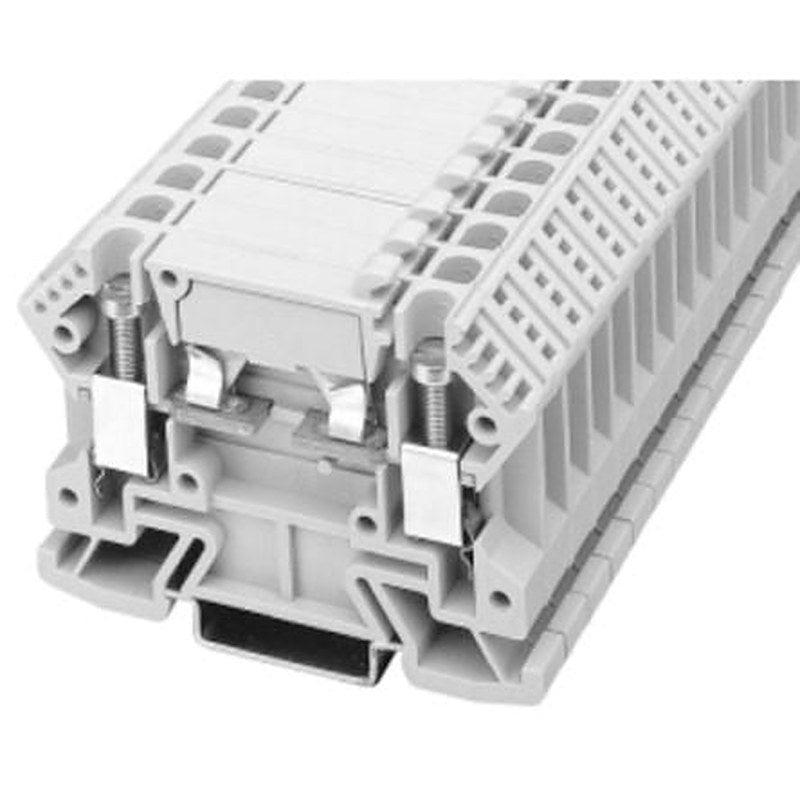 Allen Bradley 1492-WKD6 1492-W Series Feed Through Terminal Block Grey, 6mm², Screw