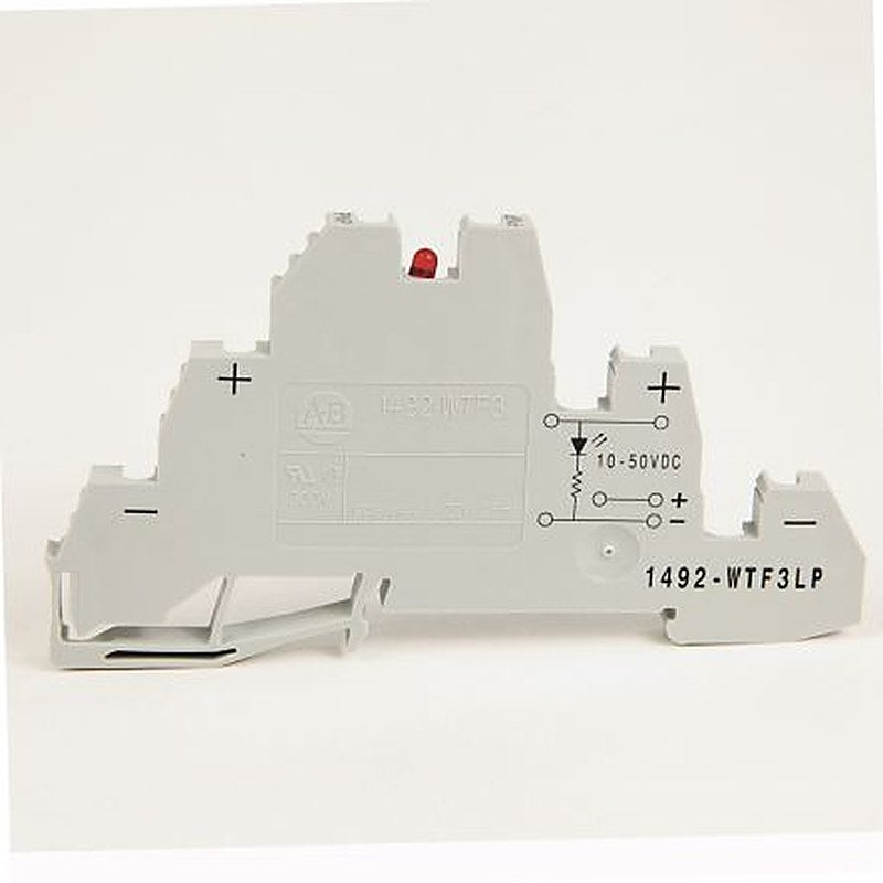 Allen Bradley 1492-WTF3LN 1492-W Series Feed Through Terminal Block Red, 2.5mm², Screw