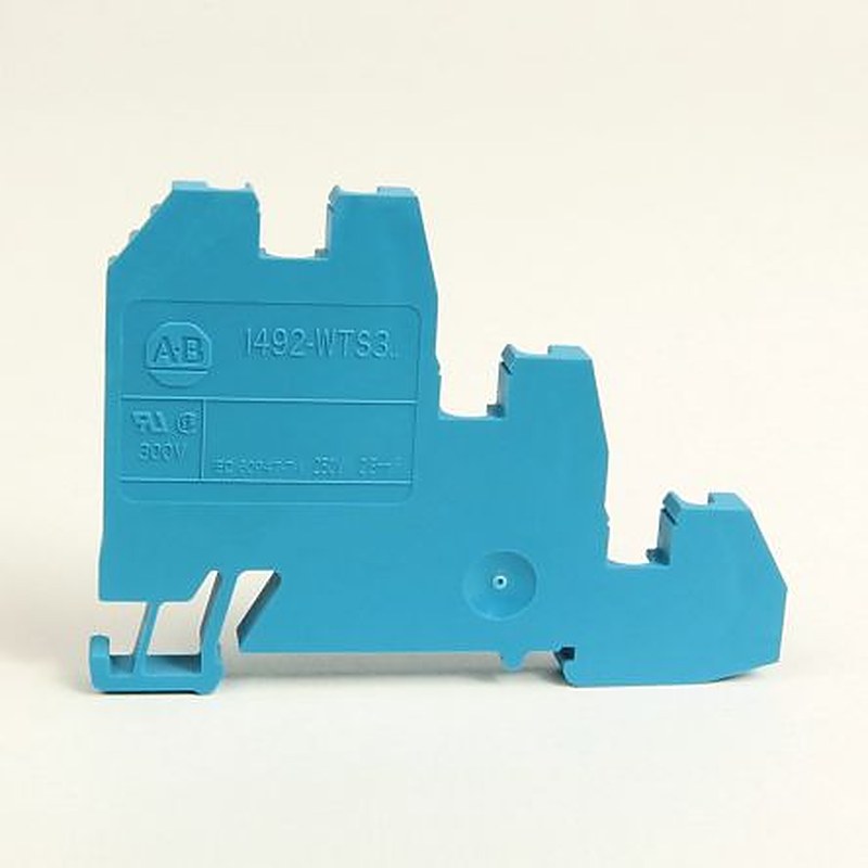 Allen Bradley 1492-WTS3-B 1492-W Series DIN Rail Terminal Block Blue, 2.5mm², Screw