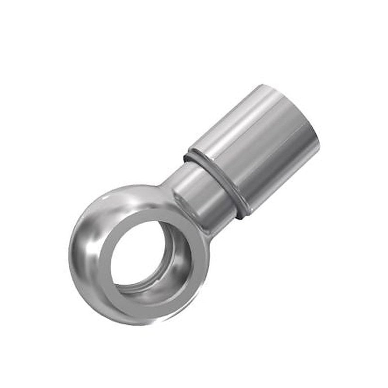 Parker 14948-17-6 Hydraulic Fitting Metric, Steel, 0.375 in Hose ID