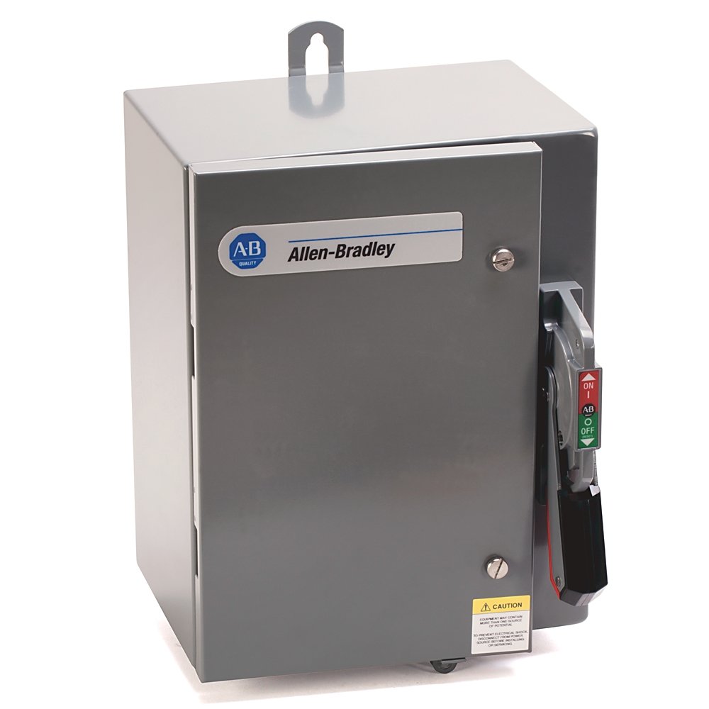 1494G Enclosed Disconnect Switches, 60A, , Type 3R/4/12 - Enclosure Code F, 3 pole, three phase, Class J fuse clips, 600VAC