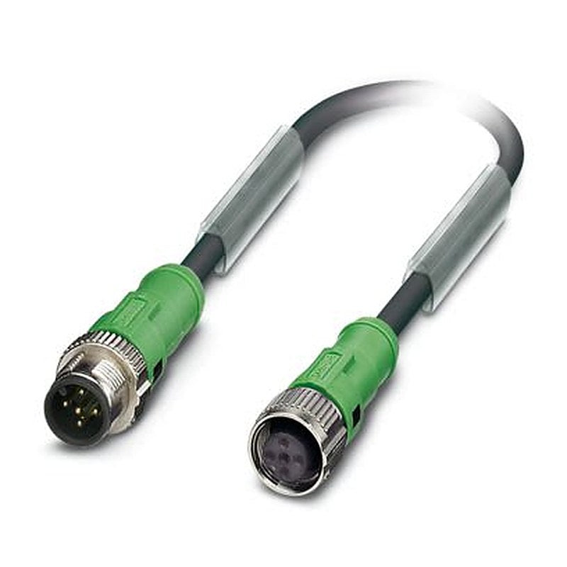 Phoenix Contact Male 17 way M12, Straight to Female 17 way M12, Straight Sensor Actuator Cable, 3 m