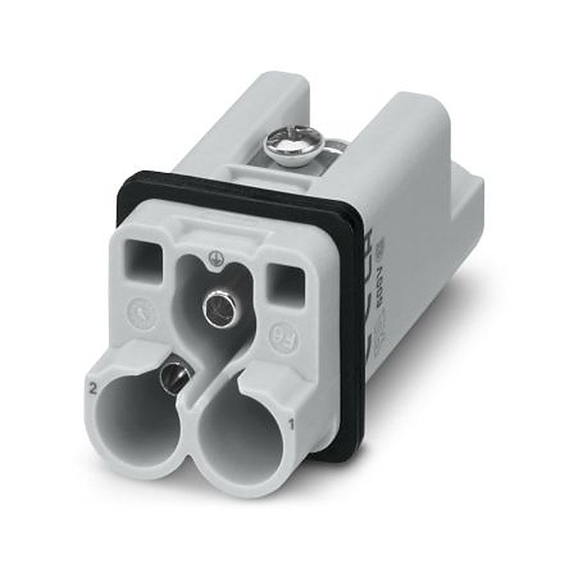 Phoenix Contact Heavy Duty Power Connector Insert, 40A, HC-Q Series Male, 2 Contacts