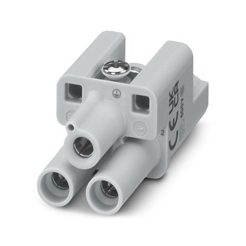 Phoenix Contact Heavy Duty Power Connector Insert, 40A, HC-Q Series Female, 2 Contacts