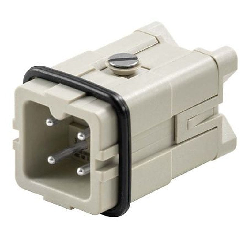 Weidmüller Heavy Duty Power Connector Module, 16A, H-A Series Male, 3 Contacts