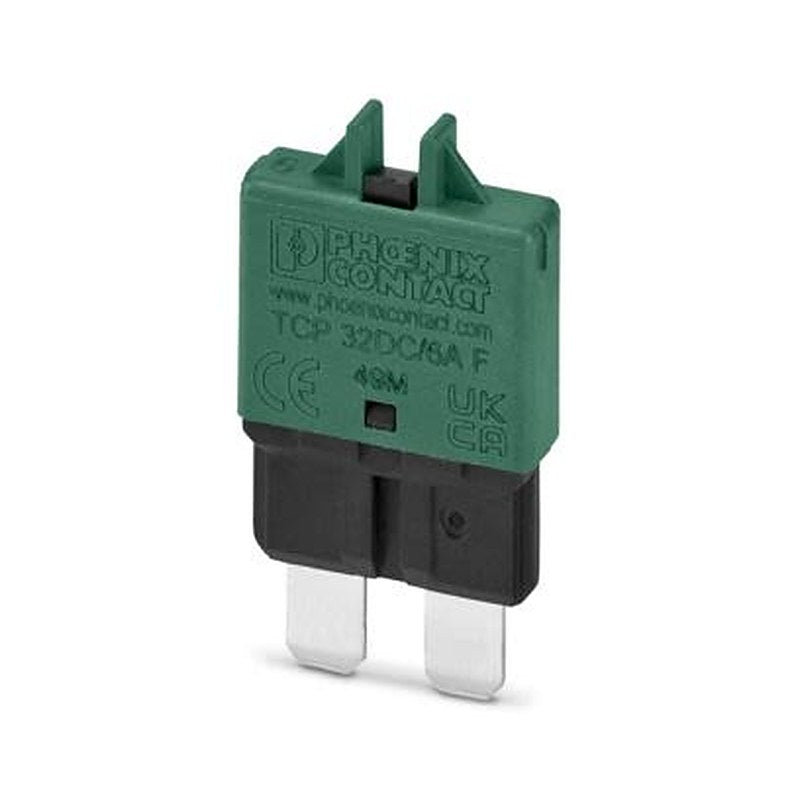 Phoenix Contact TCP Thermal Circuit Breaker - 1-Pole, On Base Element, 6A Current Rating, 2000 A, 32 V dc