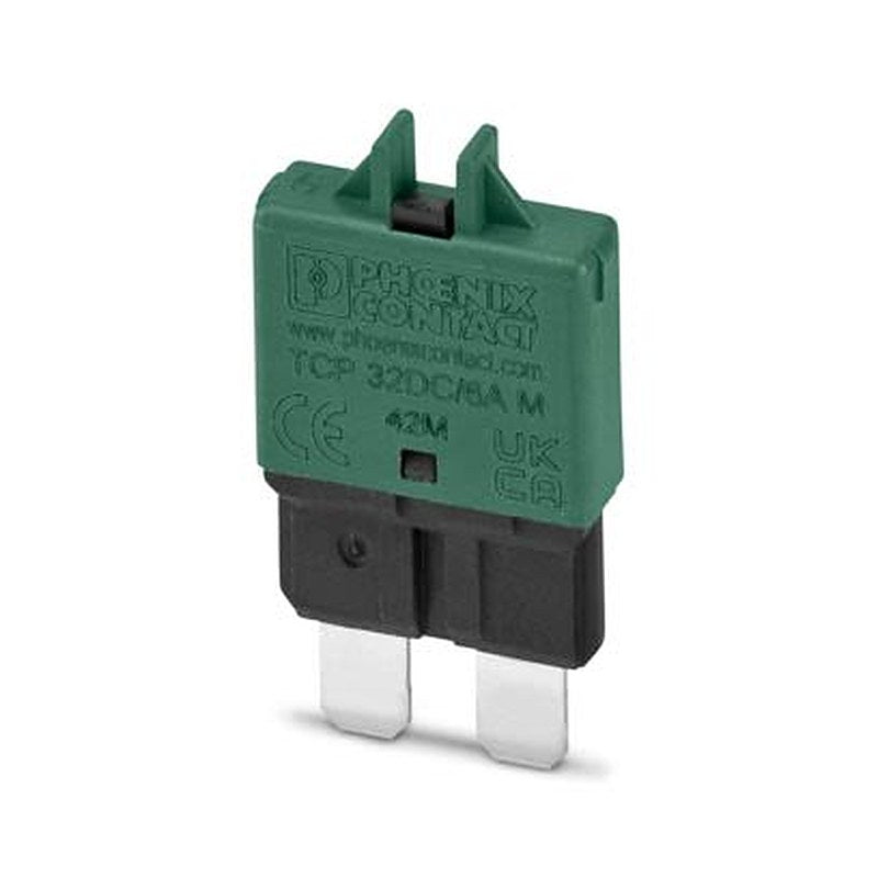 Phoenix Contact TCP Thermal Circuit Breaker - 1-Pole, On Base Element, 6A Current Rating, 2000 A, 32 V dc