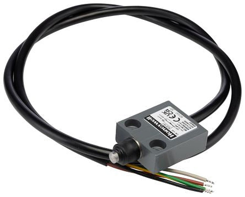 Honeywell 14CE Series Plunger Limit Switch, SPDT, IP65, IP66, IP67, IP68, Die Cast Zinc Housing, 250V ac, 5A