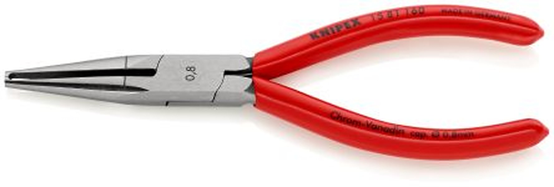 Knipex Single Core, Multi-Core Plastic Coated Wire Stripper, 0.8 mm, 160 mm Overall