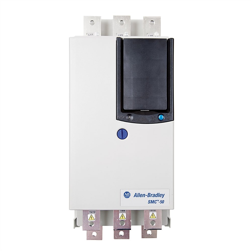 150 SMC-50 Controller Open, 108 A, , 100...240V AC (two 24V DC inputs and two relay outputs standard), 200...690V AC, 3-Phase, 50 and 60 Hz
