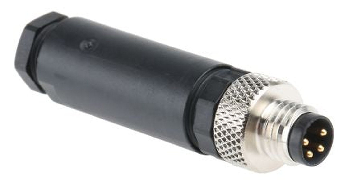 Phoenix Contact Circular Connector, 4 Contacts, Cable, M8 Connector, Plug, Male, IP67, SACC Series