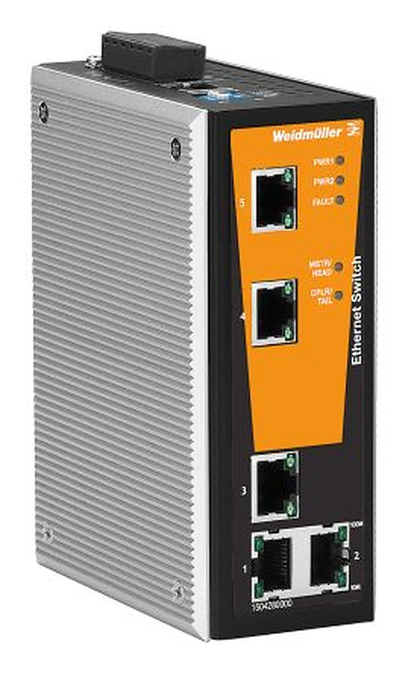 Weidmüller Managed 5 Port Ethernet Switch