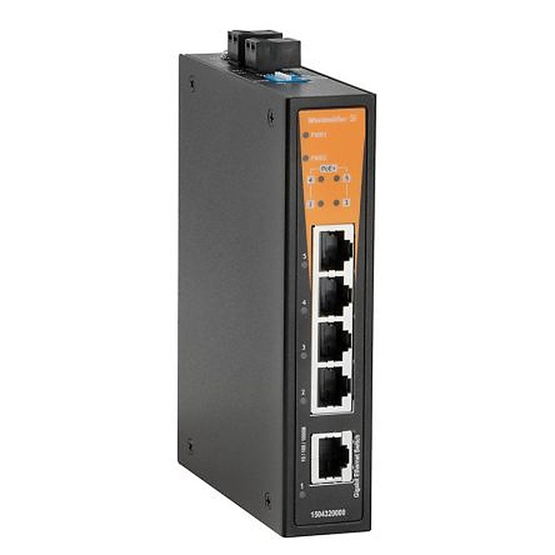 Weidmüller Unmanaged 4 Port Network Switch Power Over Ethernet