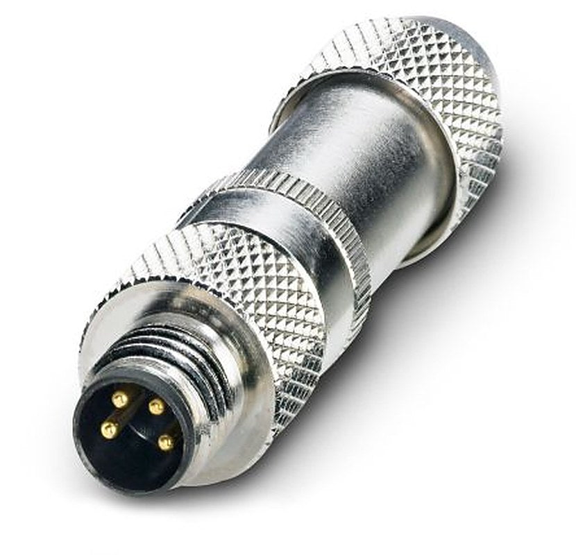 Phoenix Contact Circular Connector, 4 Contacts, M8 Connector, Plug, Male, IP67