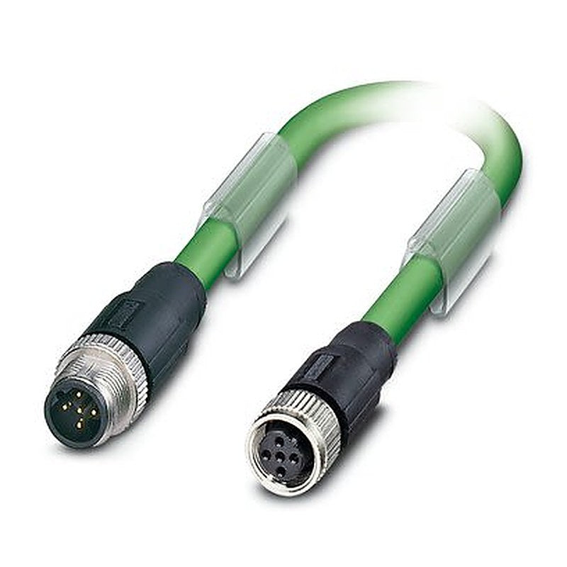 Phoenix Contact Bus Bus Cable, 5 Cores, 0.22mm² 24 AWG, Screened, 5 m, Green Polyurethane Sheath