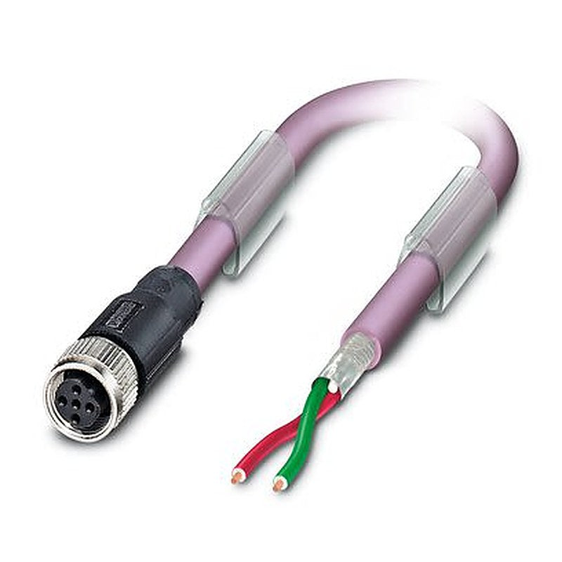 Phoenix Contact Bus Bus Cable, 2 Cores, 0.25mm² 24 AWG, Screened, 15 m Polyurethane Sheath