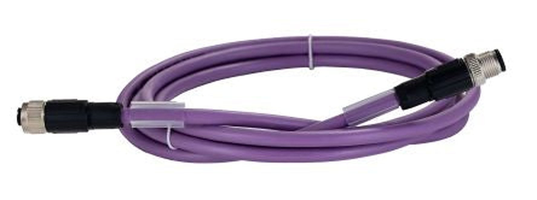 Phoenix Contact Male 5 way Straight to Female 5 way Straight Bus Cable, 2 m