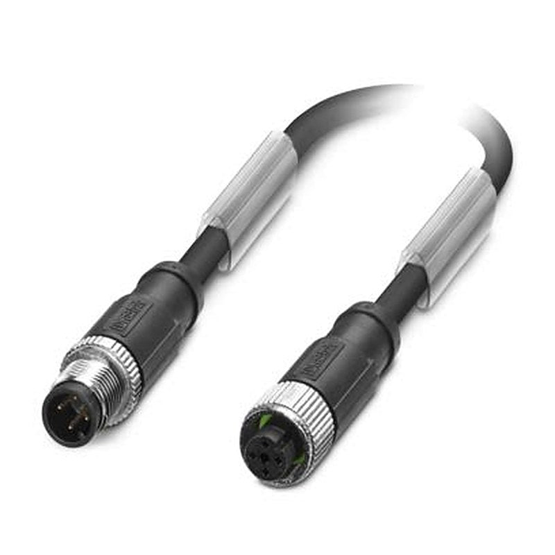 Phoenix Contact Male 4 way Straight to Female 4 way Straight Sensor Actuator Cable, 10 m