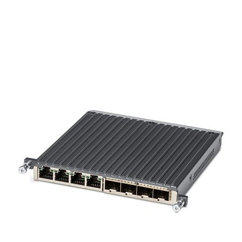 Phoenix Contact 1510975 Series Ethernet Connector Male, Panel Mount, Cat5e, Cat6 Shielded Straight 10 Port