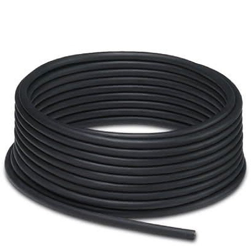 Phoenix Contact SAC Cable, 5 Cores, 0.34mm², Unscreened, 100 m, Grey, Black Polyurethane Sheath