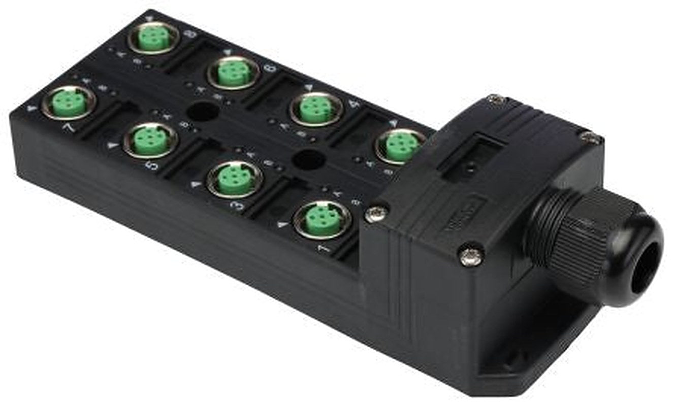 Phoenix Contact SACB-8/16-L-C SCO Series Sensor Box, 8 Port, 10 m