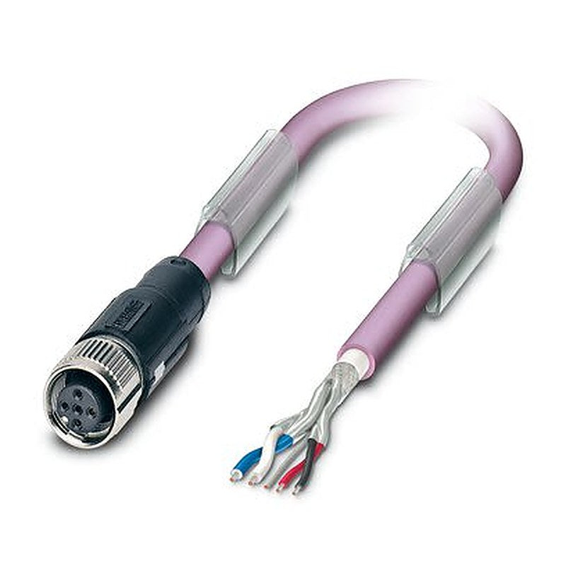 Phoenix Contact Bus Bus Cable, 2 Cores, 0.25mm² 24 AWG, Screened, 10 m Polyurethane Sheath