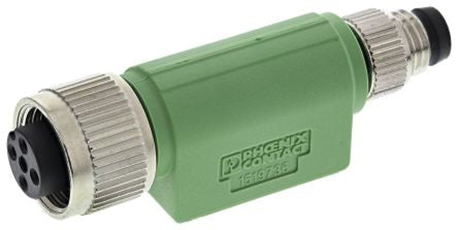 Phoenix Contact Straight Circular Connector Adapter 4 M8 Male 4 M12 Female