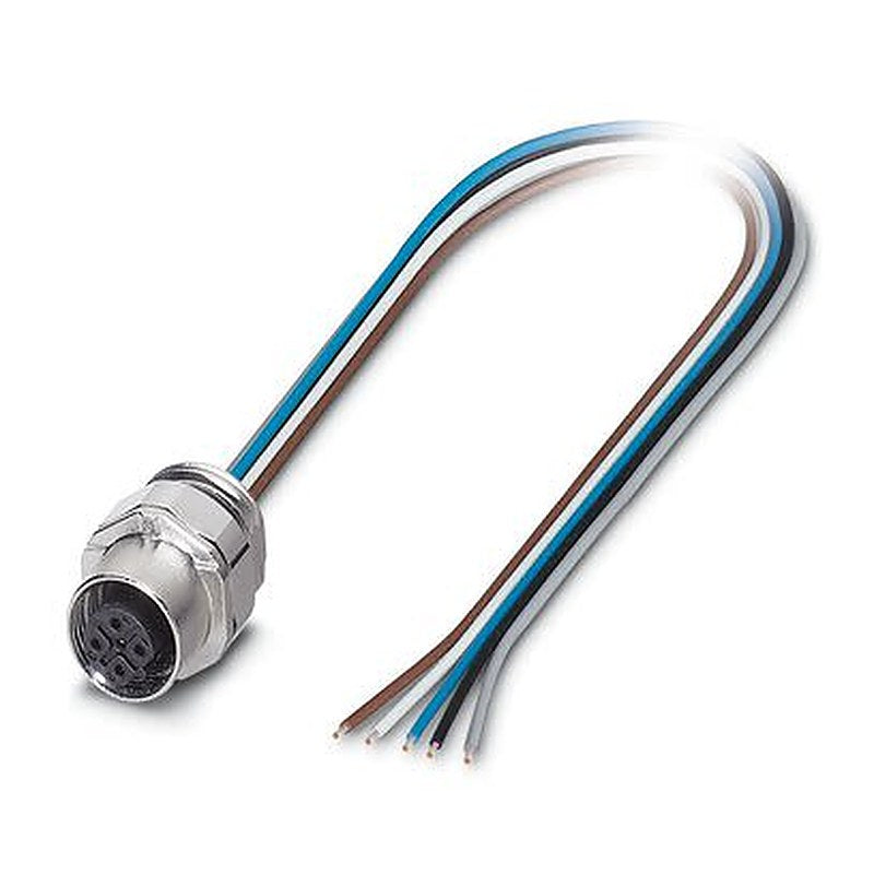Phoenix Contact Circular Connector, 5 Contacts, Front, Front, M12 Connector, Socket, Female, IP67, SACC Series