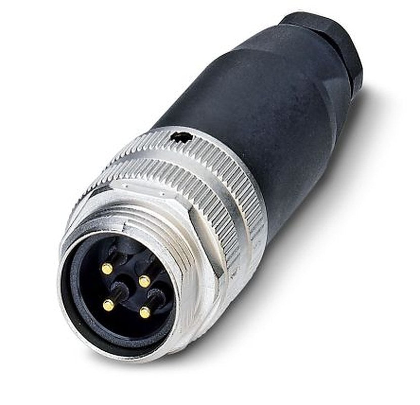 Phoenix Contact Circular Connector, 4 Contacts, Plug, Male, IP67