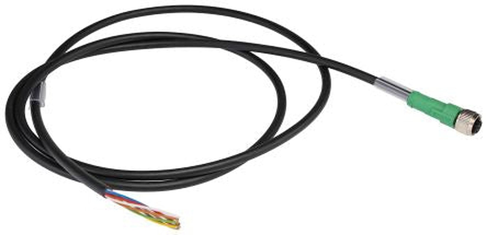 Phoenix Contact Female 8 way Straight to 8 way Unterminated Sensor Actuator Cable, 1.5 m