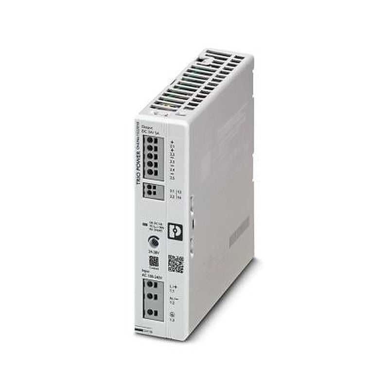 Phoenix Contact TRIO Power Supply DIN Rail Power Supply 240V ac AC/DC Input 24V dc, 5 A Output DC 120 W