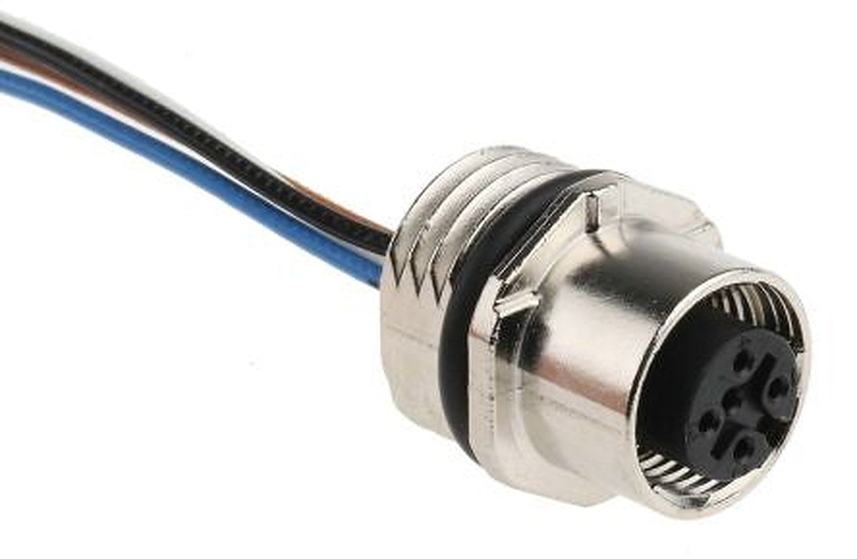 Phoenix Contact Female 4 way Straight to 4 way Unterminated Sensor Actuator Cable, 500 mm