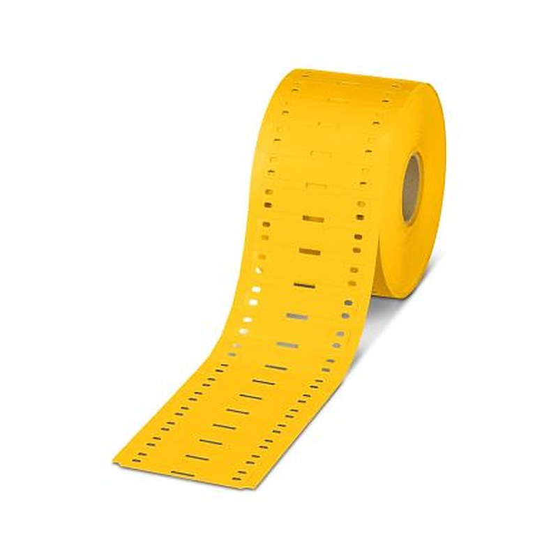 Phoenix Contact WMTB Cable Marker, Yellow, 1523623 Flame Retardant