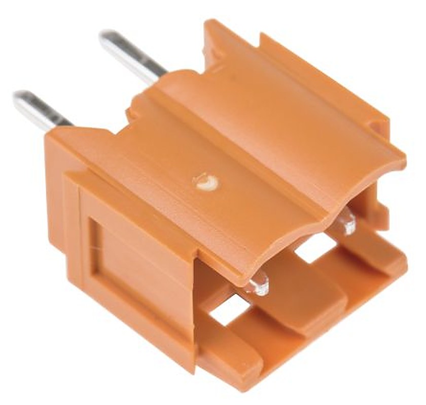 Weidmuller, 5.08mm Pitch, OMNIMATE SL, 2 Way, Pluggable Terminal Block, Header, Through Hole, Solder Termination,