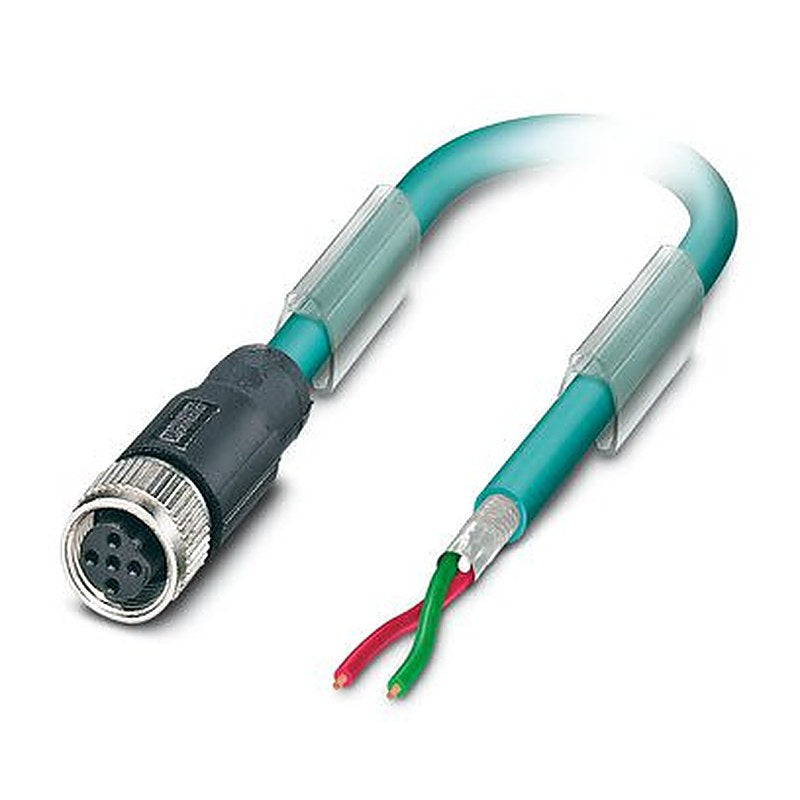 Phoenix Contact Bus Bus Cable, 2 Cores, 0.25mm² 24 AWG, Screened, 15 m, Blue Polyurethane Sheath