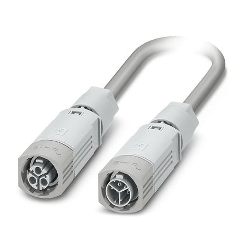 Phoenix Contact Male 3 way Straight Male to Female 3 way Straight Cable, 500 mm
